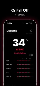 TEMPER: Discipline Tracker screenshot
