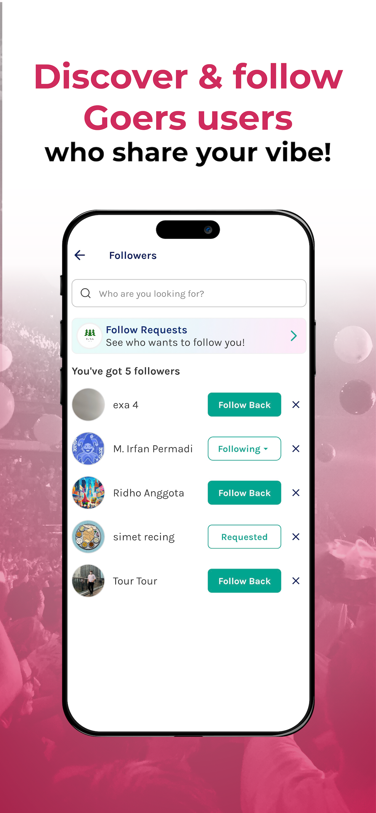 GOERS - Tickets, Event, Travel