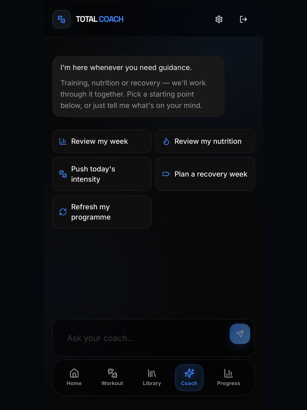 Screenshot 11 of Total Coach