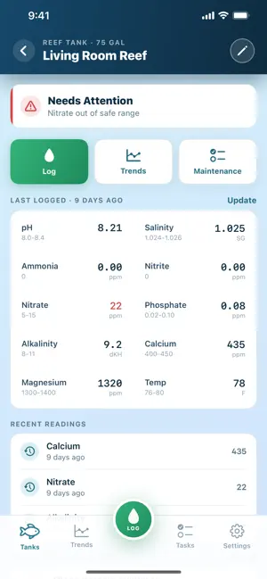 ReefKeeper: Aquarium Tracker screenshot 2