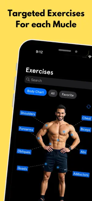 Fitness100 Gym Workout Planner screenshot 1