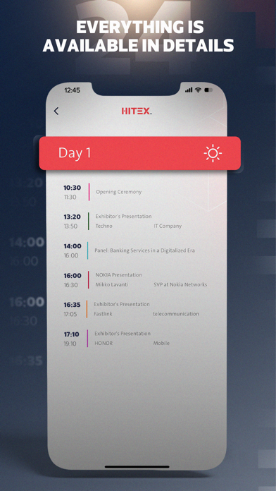 HITEX iPhone screenshot 5 - Business app
