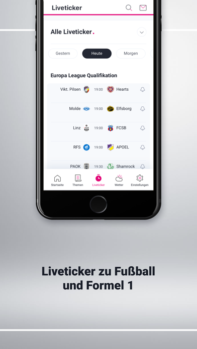 t-online Nachrichten Screenshot