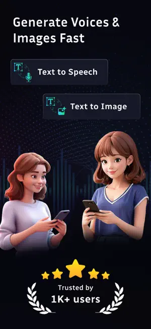 AI Text to Speech & Image screenshot 1