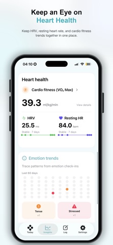 Flow Watch: Stress & HRV Screenshot 6 of 10