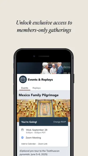 Legatus Connect screenshot 2