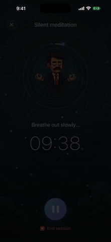Pure Silence: Meditation Timer app screenshot 3