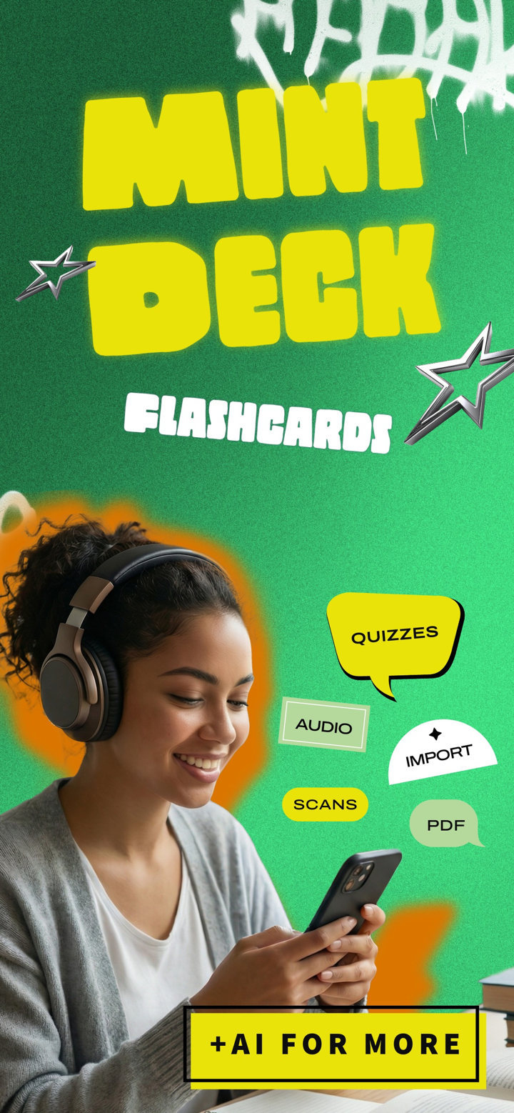 MintDeck: Flashcards & Quizzes screenshot 1