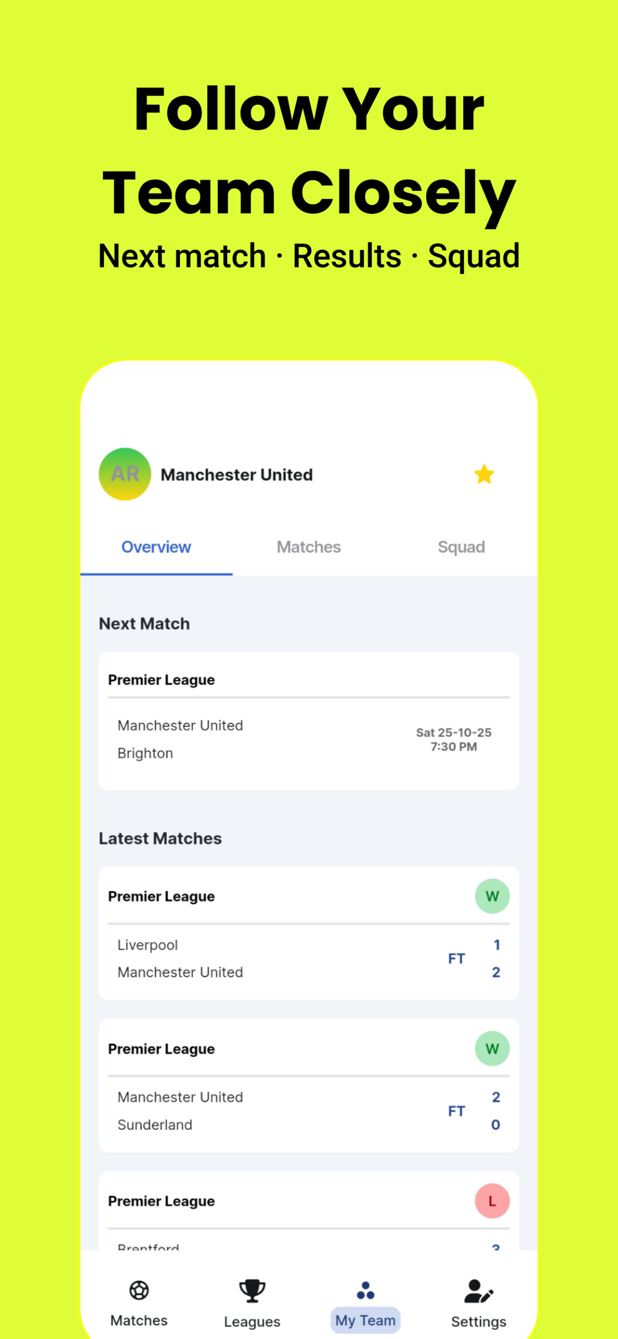 QuickScore: Live Football screenshot 4