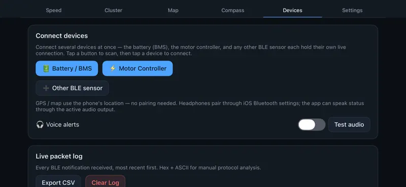 Biker Sensor Hub screenshot 5 of 6