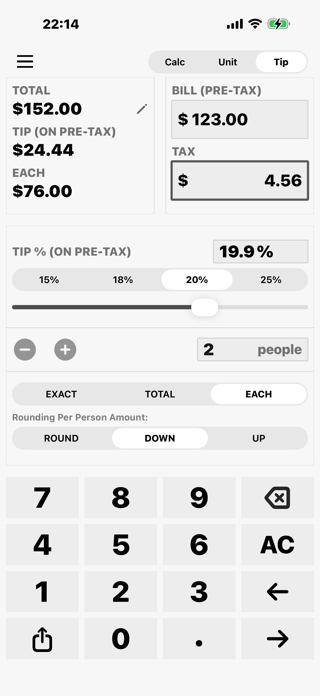 Falculator Screenshot 4 of 6