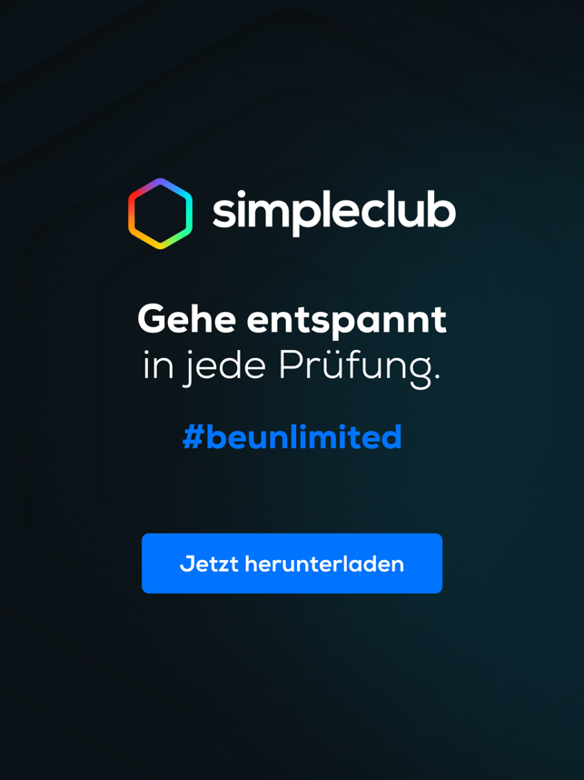 ‎simpleclub - Die Lernapp Screenshot