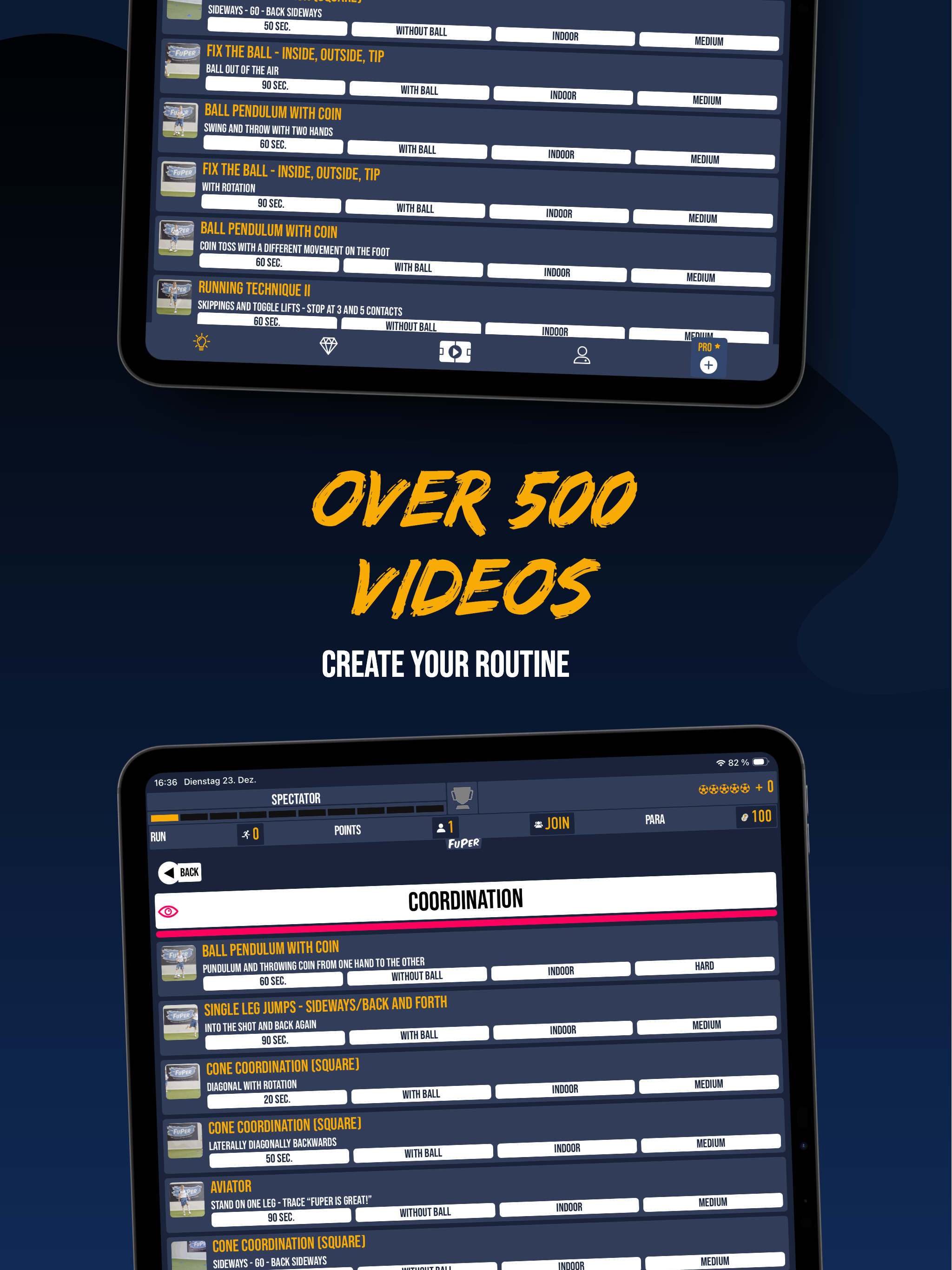 FuPer - Pro Football Training screenshot 10