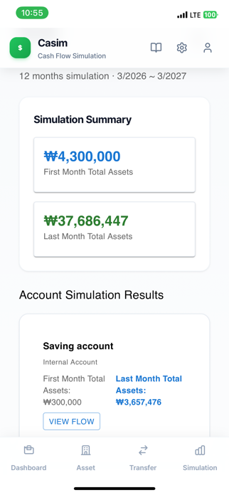 Cashflow: Asset Simulation Screenshot 5 of 8
