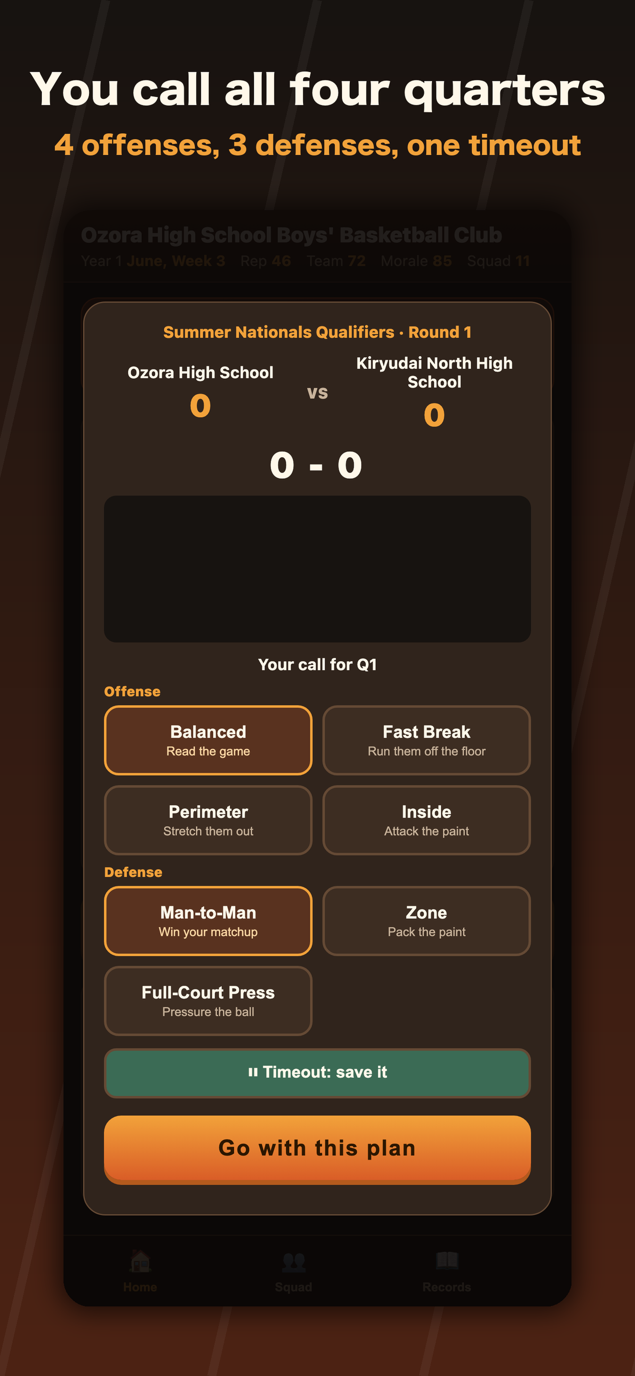Basketball Club Saga screenshot 3