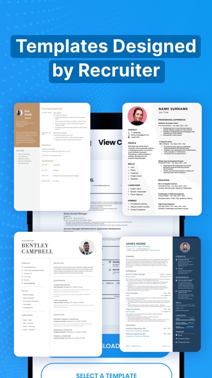 Ai Resume Builder : ResumeIQ