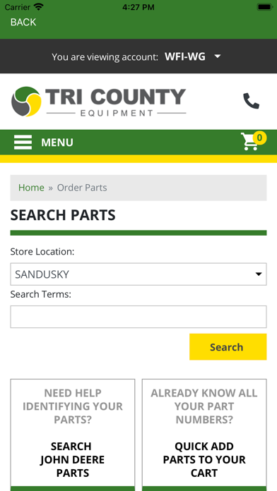 Tri County Portal Screenshot