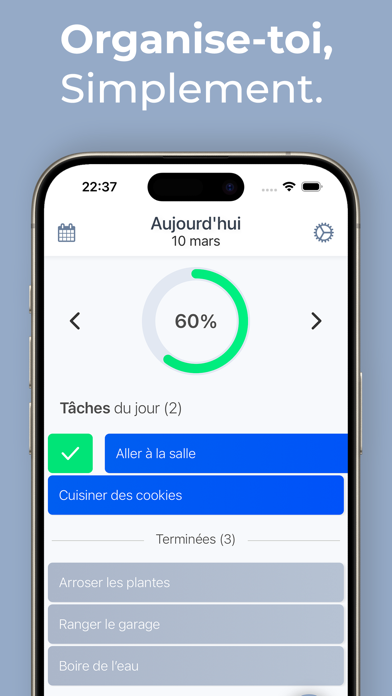 Screenshot #1 pour Do Today : To-Do List Planner