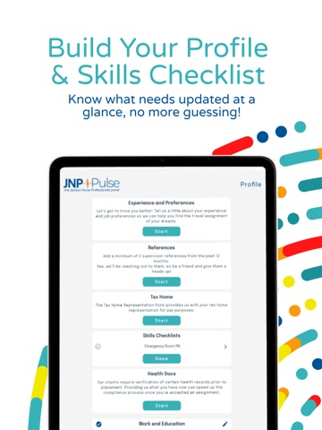 JNP | Pulse iPad screenshot