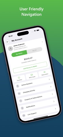 EV stream iPhone screenshot