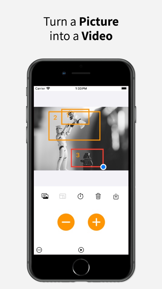 #1. PZPIC: Pan & Zoom Effect Video (iOS) 由: PHOTO3DLAB