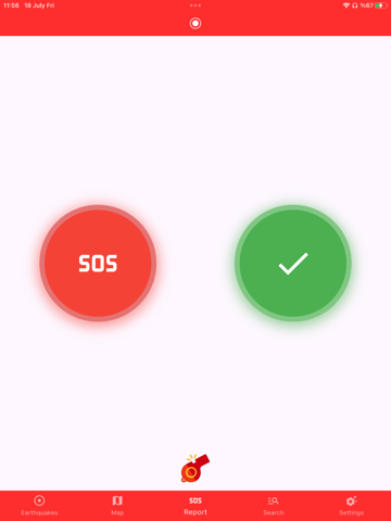 Earthquake Hub & Alerts iPad screenshot 7 - Weather app