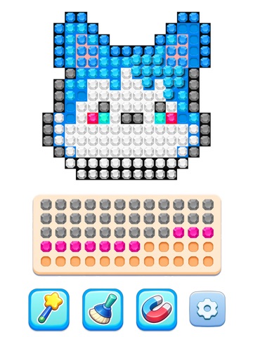 Glow Sort - Jewel Color Puzzle iPad screenshot