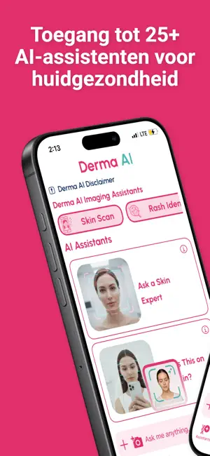 Derma AI: AI voor dermatologie iPhone screenshot 2