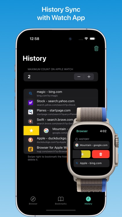 Browser for Watch screenshot-3