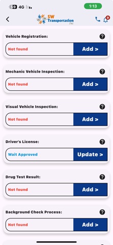 SWV Driver App Screenshot 7 of 10