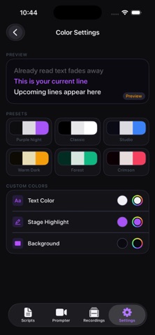提词器: 台词与录像 screenshot