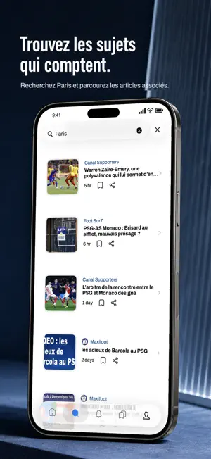 Paris Football News & Scores screenshot 3