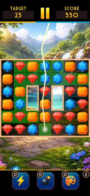 Crystal Garden - Jewel Quest screenshot 2
