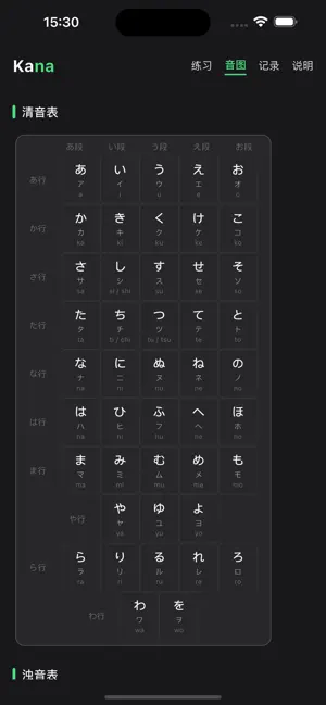 Kana Playground screenshot 2