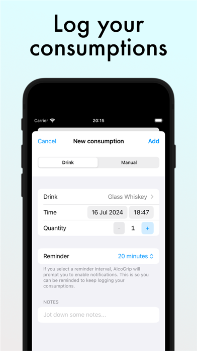 AlcoGrip Screenshot