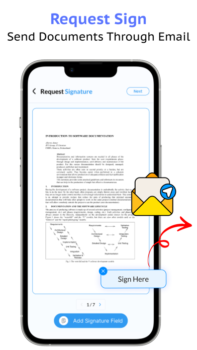 Sign Docs - Signature on PDF Screenshot