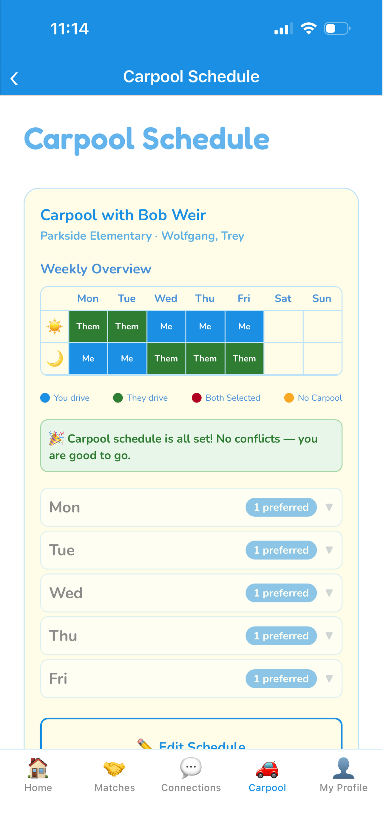 Carpool Connections screenshot 4