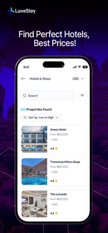 Luxestay screenshot