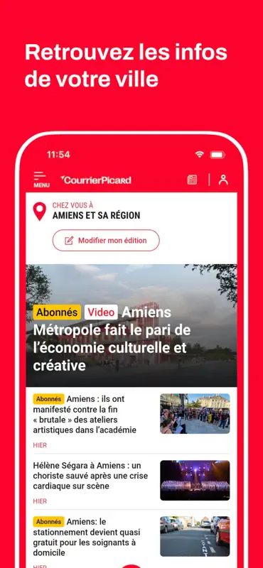 Courrier picard : Actu & vidéo screenshot 3 of 8