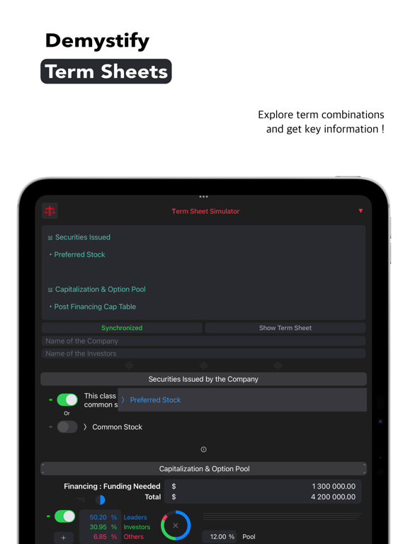 Screenshot #5 pour Simulfund * Startup Funding