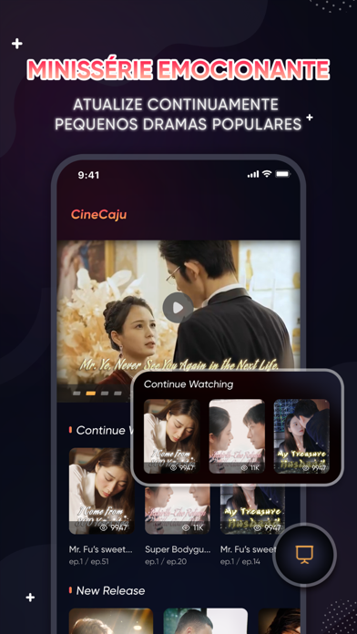 CineCaju-Curtas Drama Screenshot