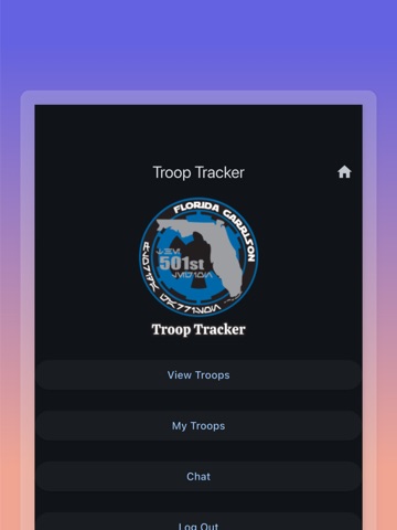 Troop Tracker iPad screenshot