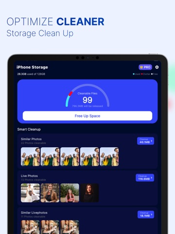 CleanSweep Go: Phone Booster iPad screenshot 1