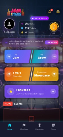 JamStage: Dance Together Screenshot 1 of 6