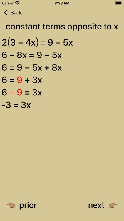 20/20 Linear Equations screenshot-8