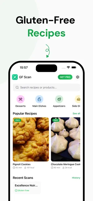 Gluten-Free Recipes - Scanner screenshot 1