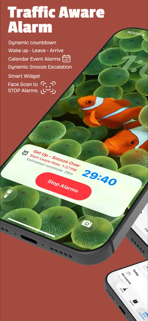 Screenshot #1 pour Arrive: Commute Smart Alarm