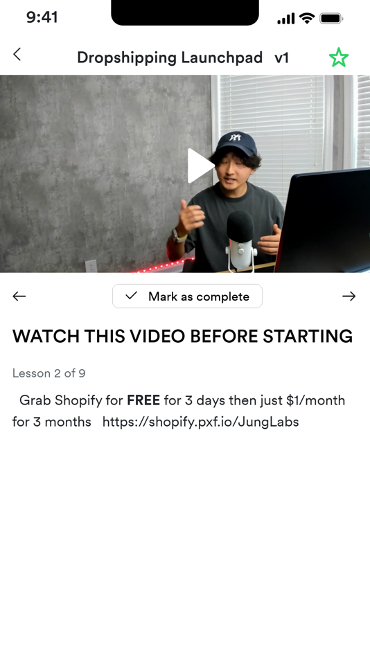 #1. Dropshipping Launchpad (iOS) 由: Emily Sudduth