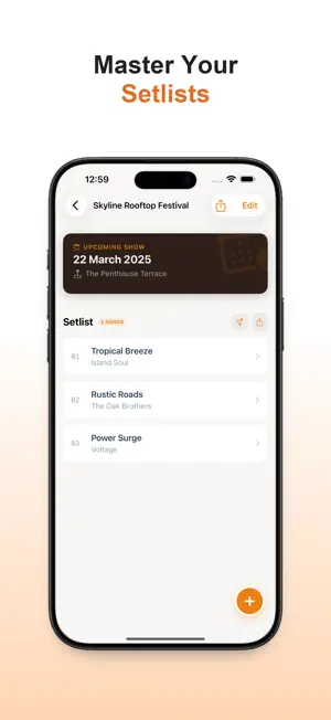 GigTune screenshot 2