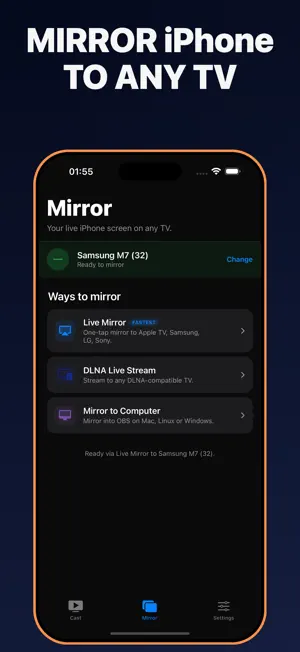 Air Cast: Screen Mirror to TV screenshot 1